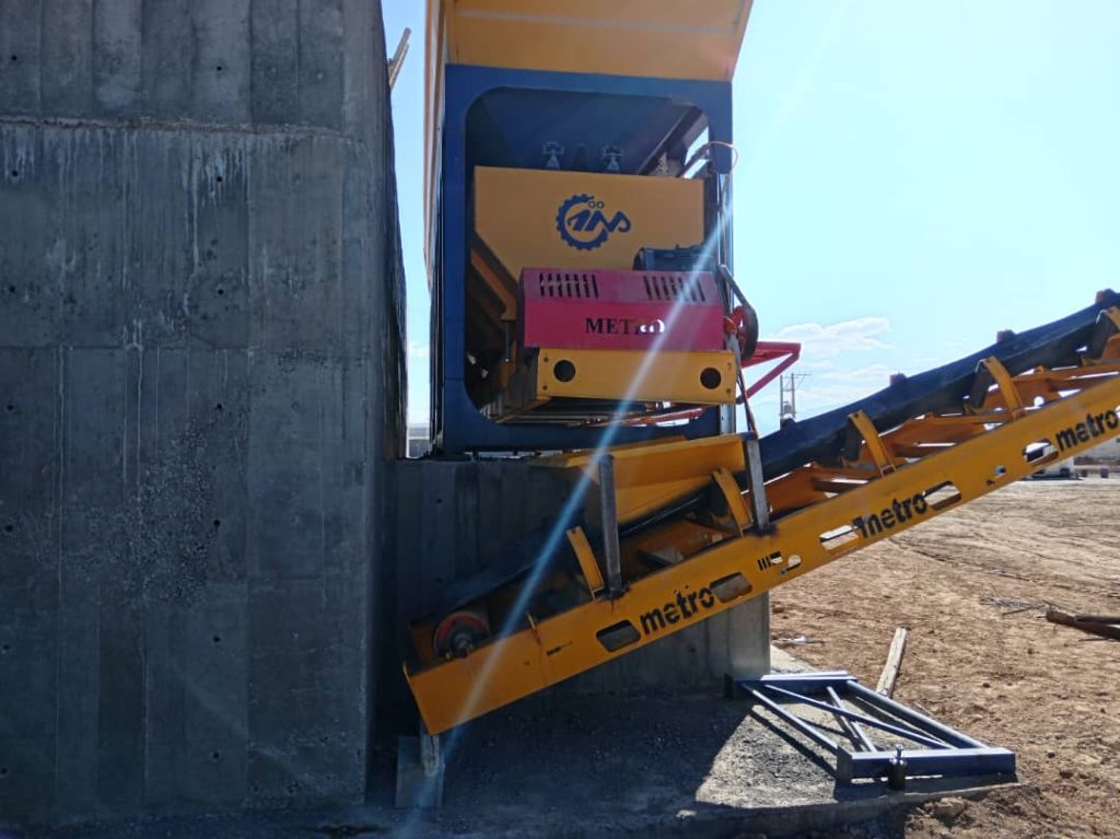 پلانت ثابت بتن تر با میکسر تویین شفت 119