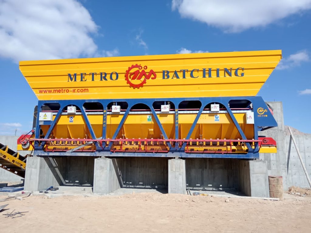 پلانت ثابت بتن تر با میکسر تویین شفت 126