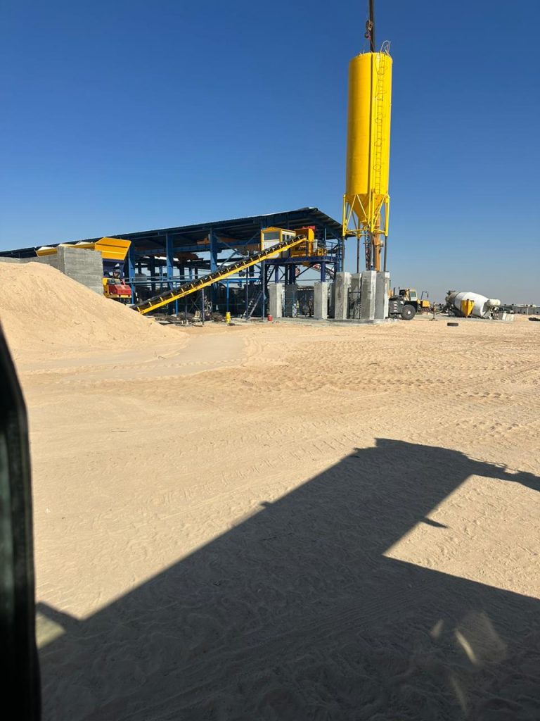 پلانت ثابت بتن تر با میکسر تویین شفت 139