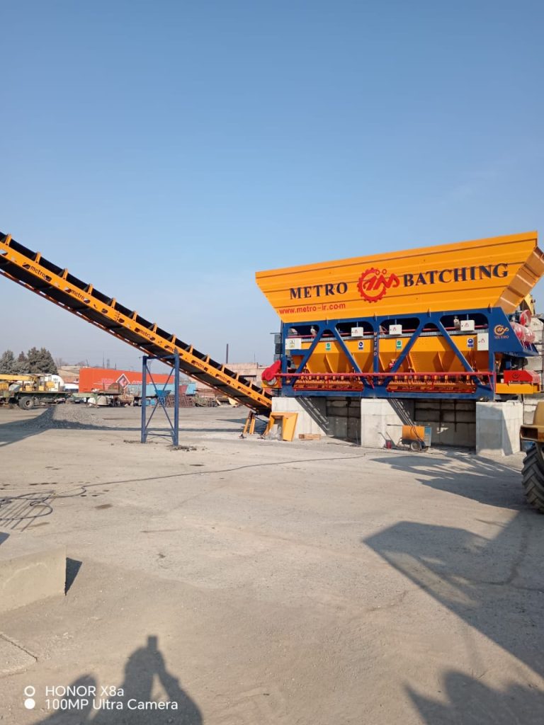 پلانت ثابت بتن تر با میکسر تویین شفت 141