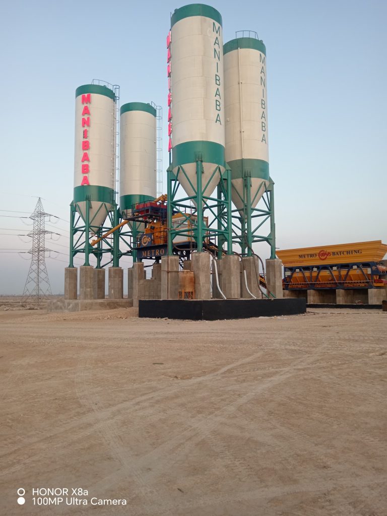 پلانت ثابت بتن تر با میکسر تویین شفت 157