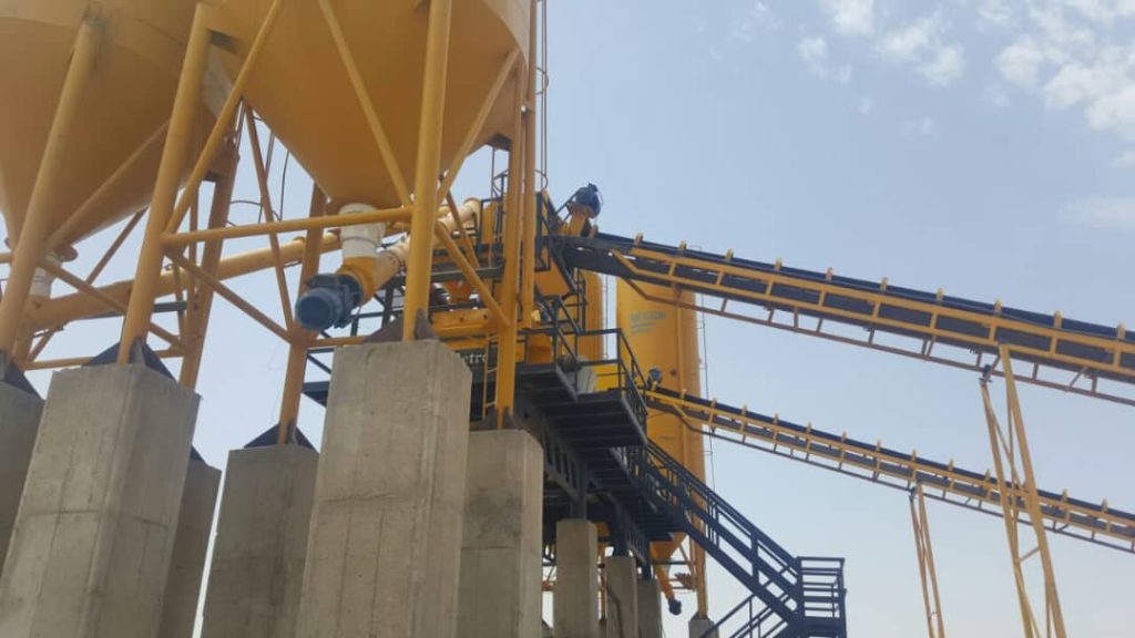 پلانت ثابت بتن تر با میکسر تویین شفت 20