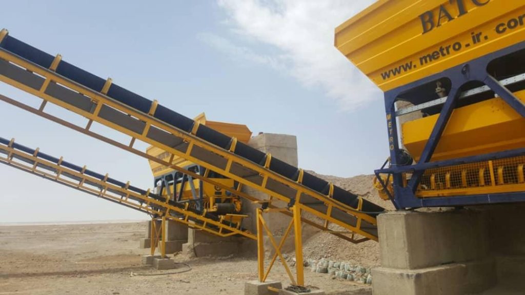 پلانت ثابت بتن تر با میکسر تویین شفت 24