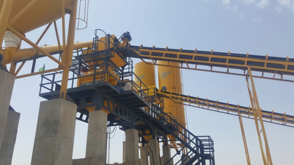 پلانت ثابت بتن تر با میکسر تویین شفت 3