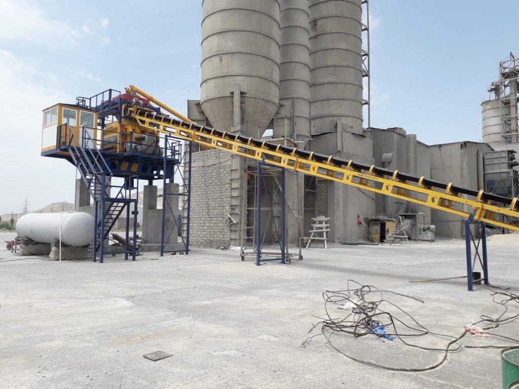 پلانت ثابت بتن تر با میکسر تویین شفت 39