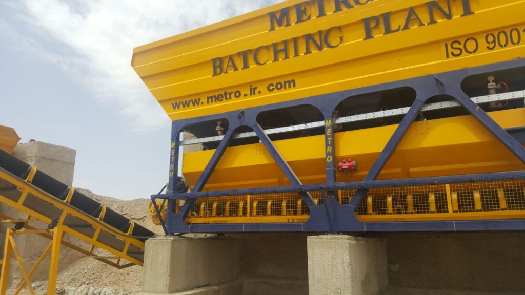 پلانت ثابت بتن تر با میکسر تویین شفت 4