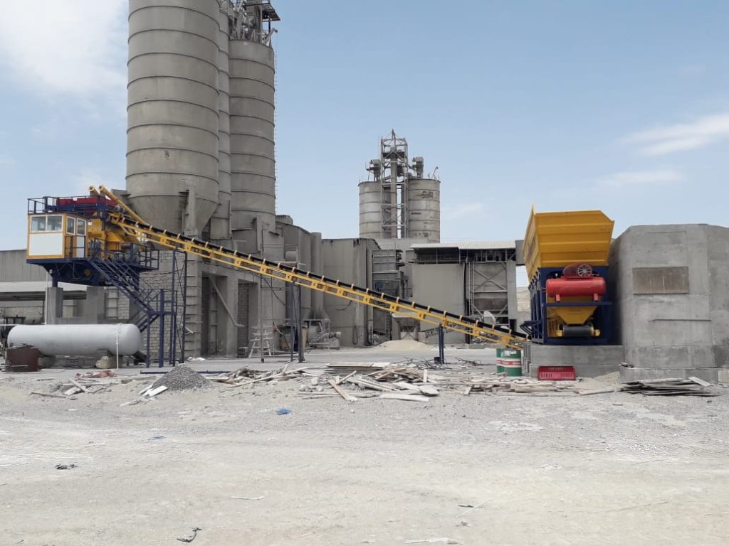 پلانت ثابت بتن تر با میکسر تویین شفت 40