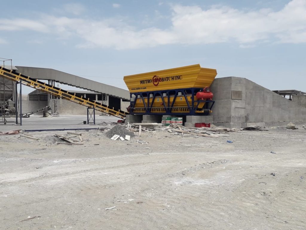 پلانت ثابت بتن تر با میکسر تویین شفت 41