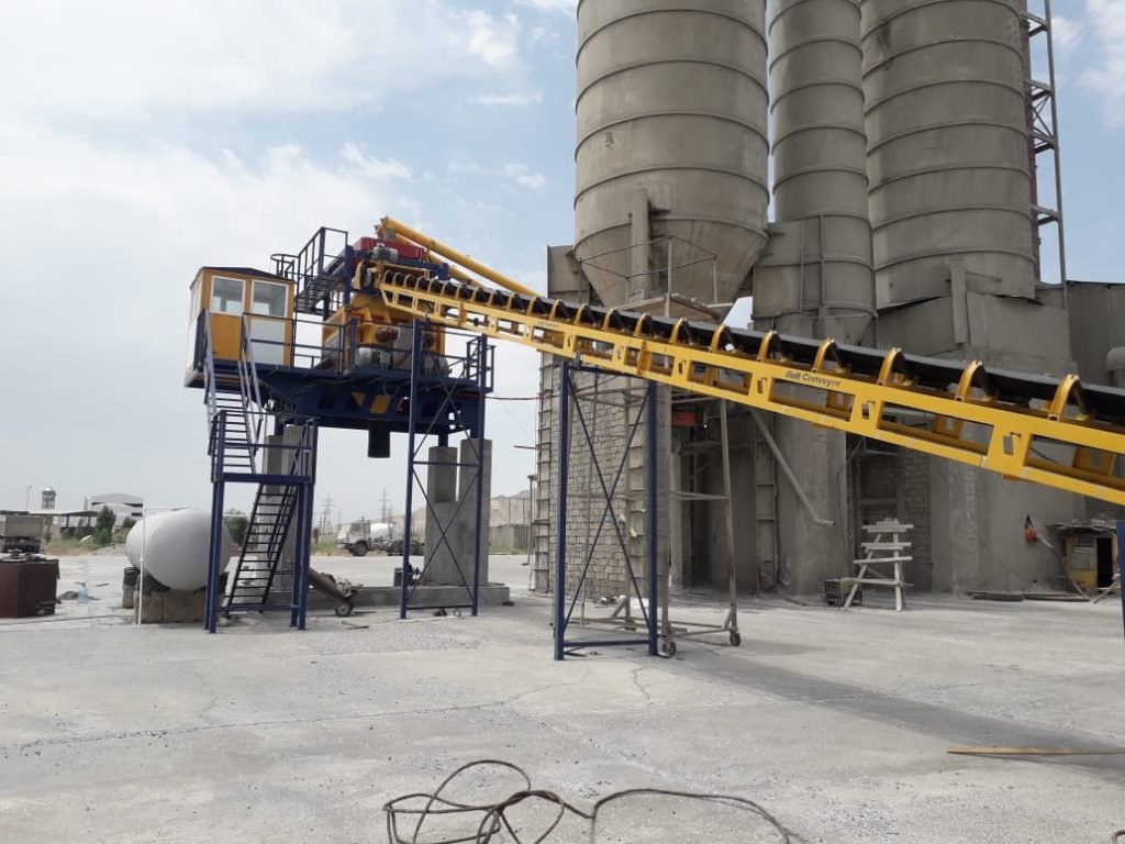 پلانت ثابت بتن تر با میکسر تویین شفت 45