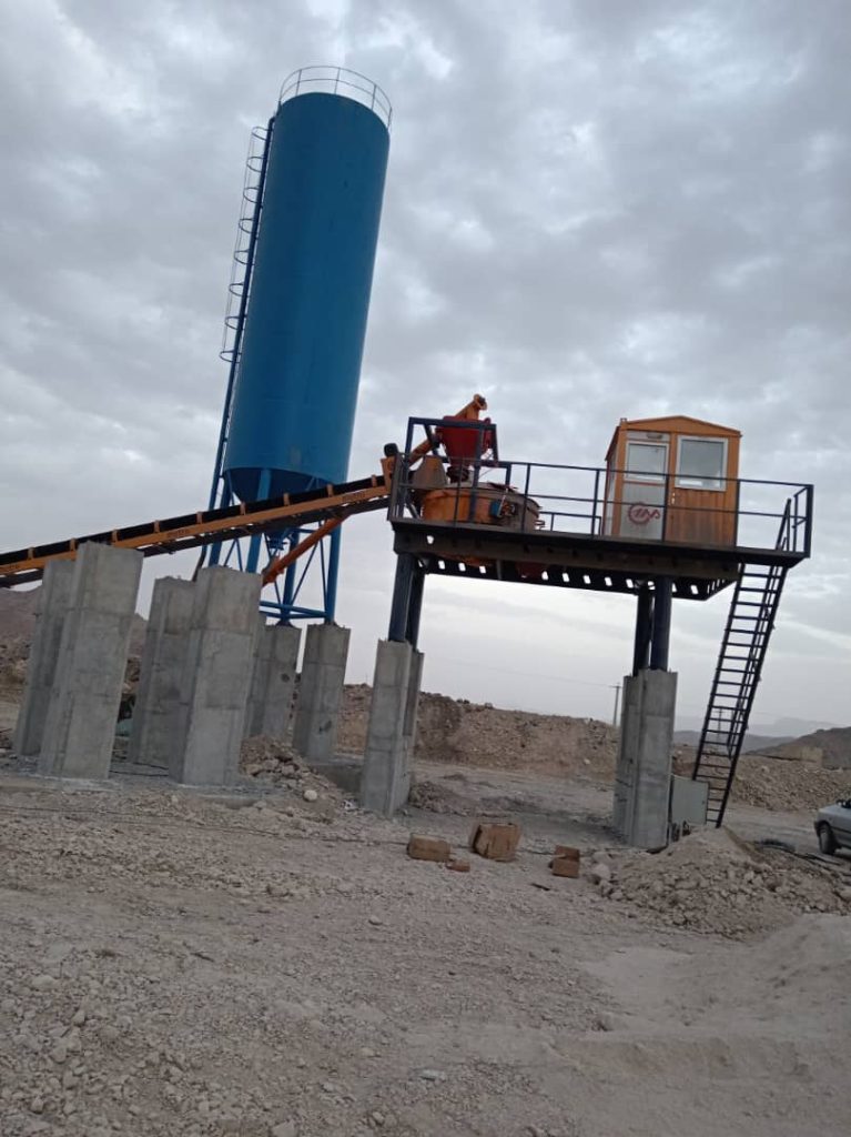 پلانت ثابت بتن تر با میکسر پن 1 1