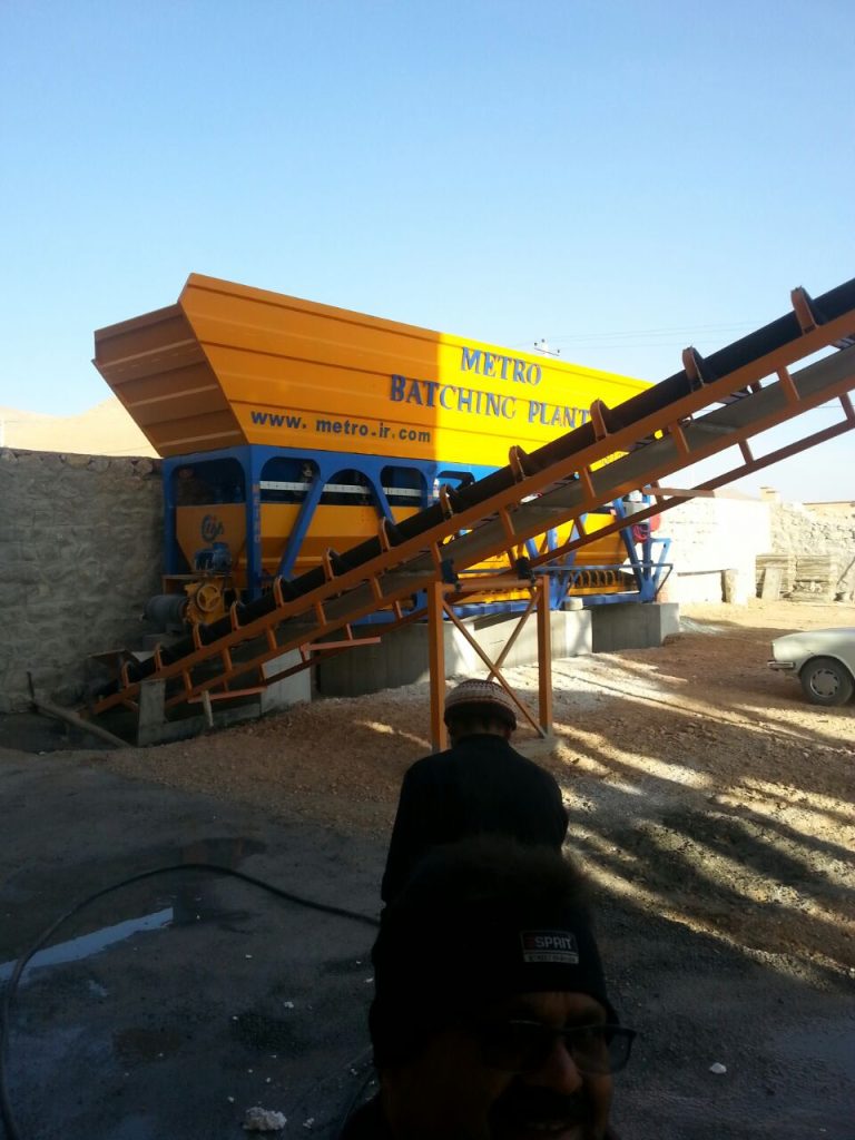 پلانت ثابت بتن تر و خشک با میکسر توئین شفت 16 1