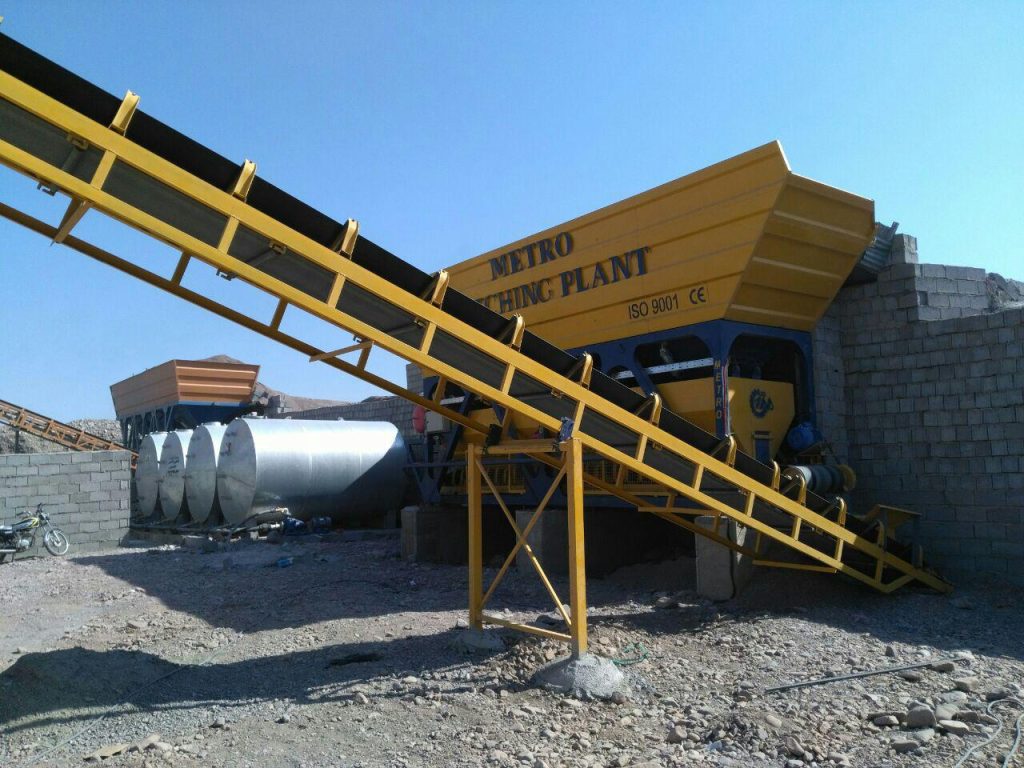 پلانت ثابت بتن تر و خشک با میکسر توئین شفت 28 1