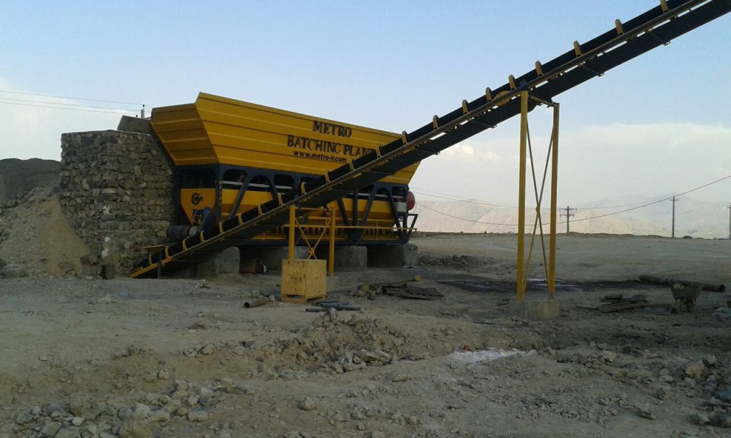 پلانت ثابت بتن تر و خشک با میکسر توئین شفت 3 1