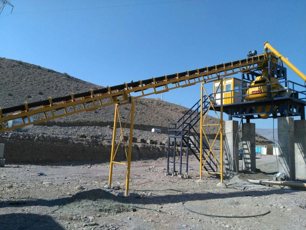 پلانت ثابت بتن تر و خشک با میکسر توئین شفت 34 1