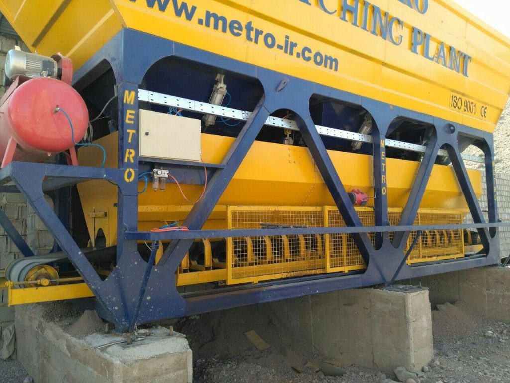 پلانت ثابت بتن تر و خشک با میکسر توئین شفت 37 1