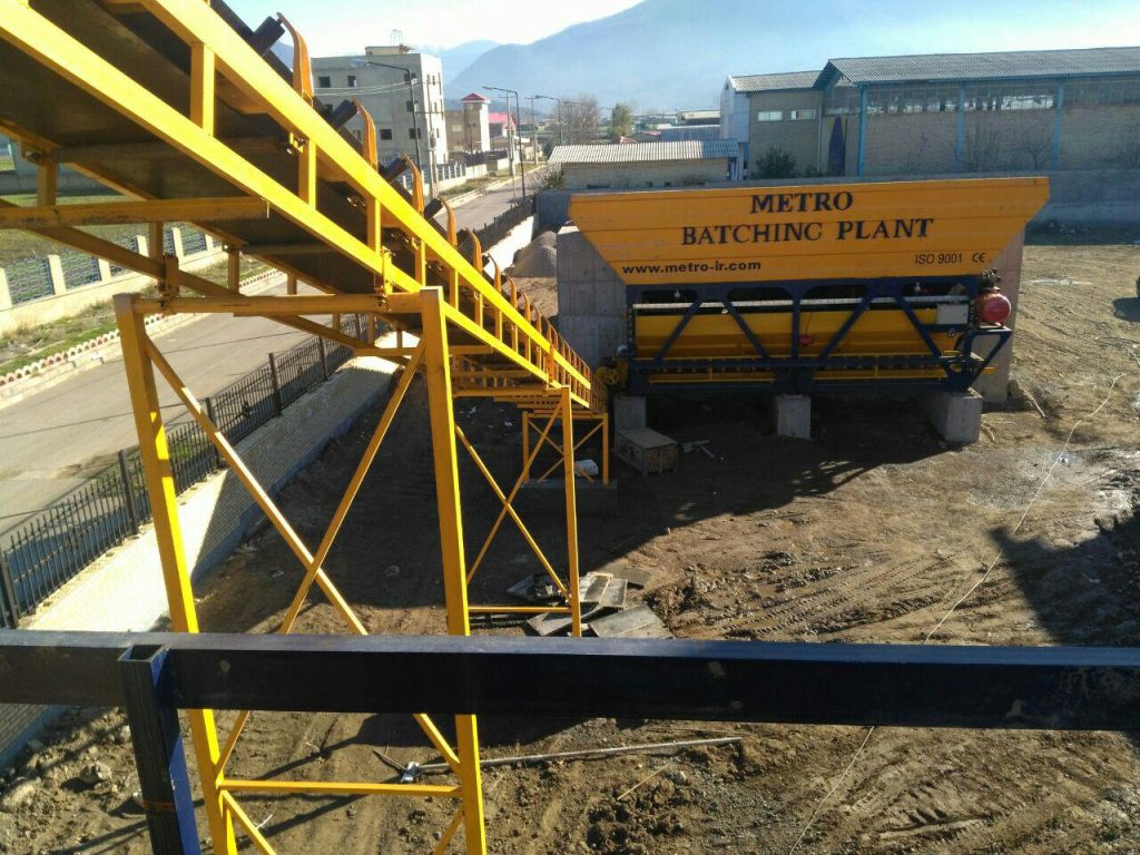 پلانت ثابت بتن تر و خشک با میکسر توئین شفت 41 1