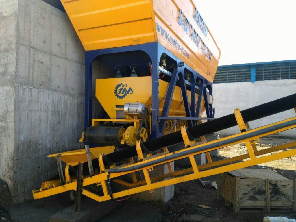 پلانت ثابت بتن تر و خشک با میکسر توئین شفت 51 1