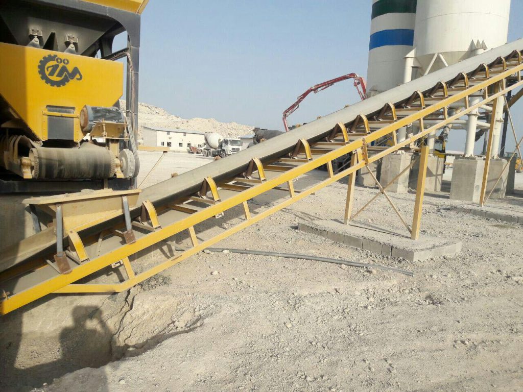 پلانت ثابت بتن تر و خشک با میکسر توئین شفت 54 1