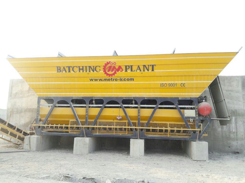 پلانت ثابت بتن تر و خشک با میکسر توئین شفت 58 1