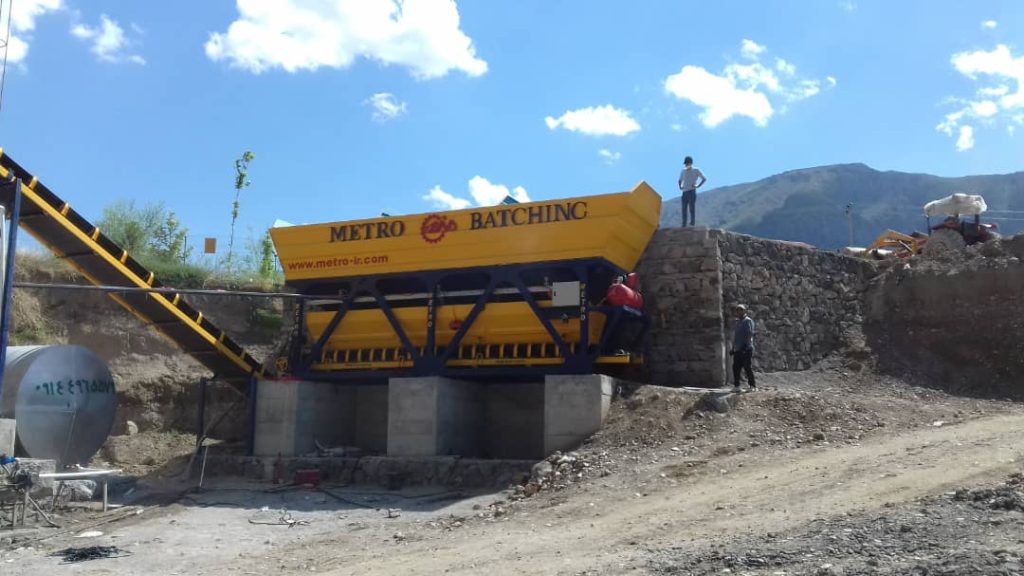 پلانت ثابت بتن تر و خشک با میکسر درام 11 1