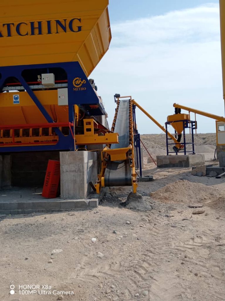 پلانت ثابت بتن تر و خشک با میکسر درام 42 1