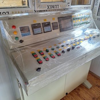 پنل کنترل مرکزی CPL-01 با صفحه HMI رنگی و قابلیت چاپ گزارش بچینگ بتن