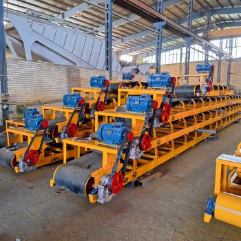 تسمه نقاله عرض ۶۰ مدل COA برای انتقال مواد در صنایع بتن، معدن و غذایی