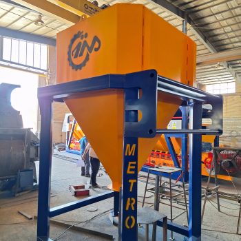 باسکول سیمان 2500 کیلوگرمی مدل BCB مناسب بچینگ بتن با دقت بالا و عملکرد اتوماتیک