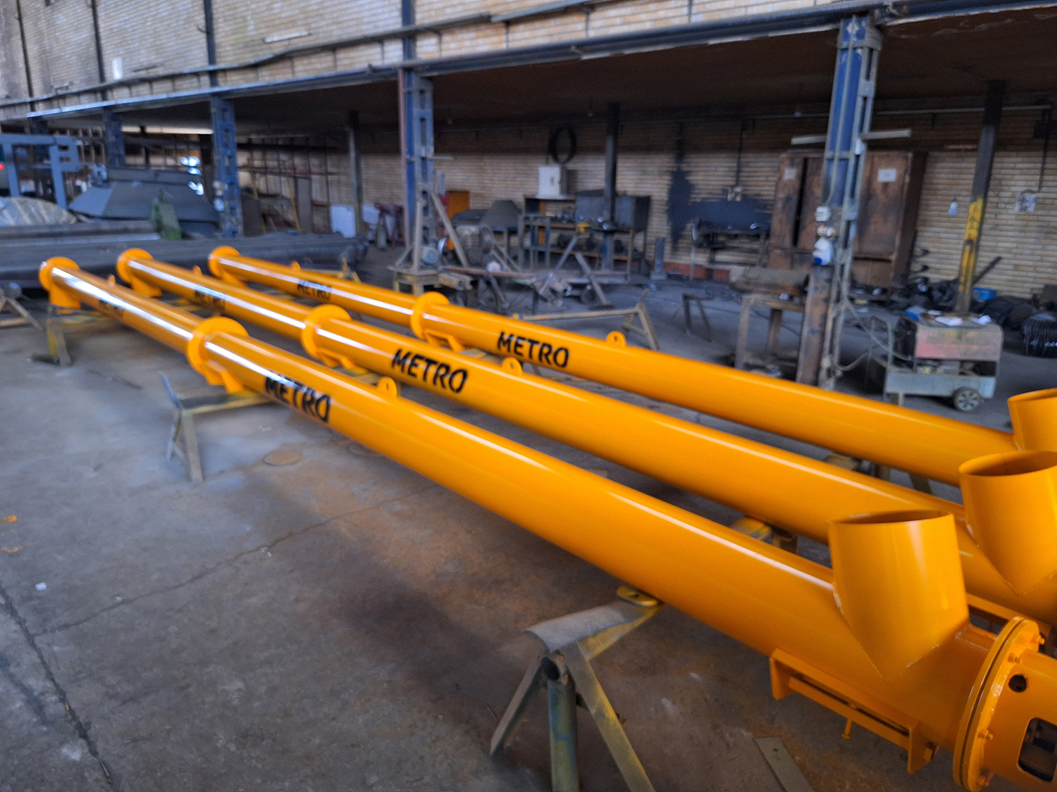 اسکروی سیمان ۱۰ اینچ مدل SCC دستگاه انتقال مواد پودری سیمان و گچ