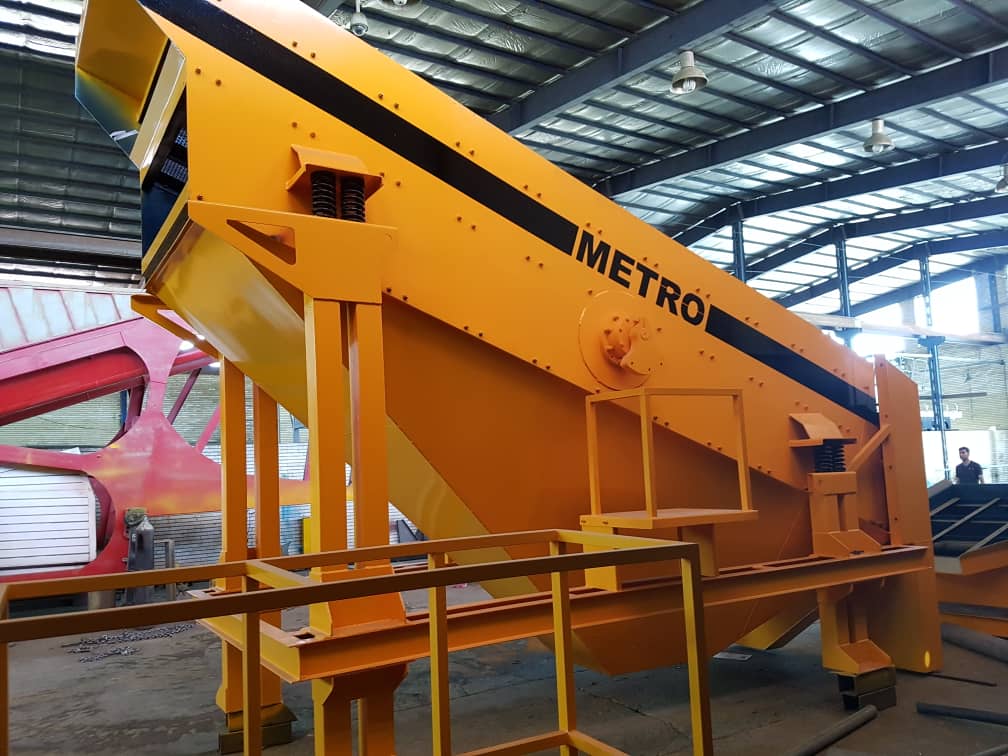 سرند ویبراتوری دو طبقه مدل SRB مخصوص دانه‌بندی دقیق شن و ماسه در صنایع معدنی و ساختمانی