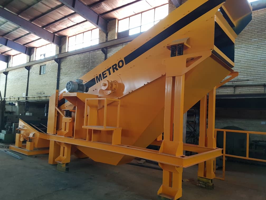 تصویر سرند ویبراتوری ۲ طبقه مدل SRD برای دانه‌بندی شن و ماسه و مواد معدنی با دقت بالا