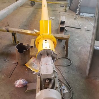 اسکروی سیمان ۶ اینچ مدل SCD دستگاه انتقال مواد پودری سیمان و گچ با سیستم پیچشی