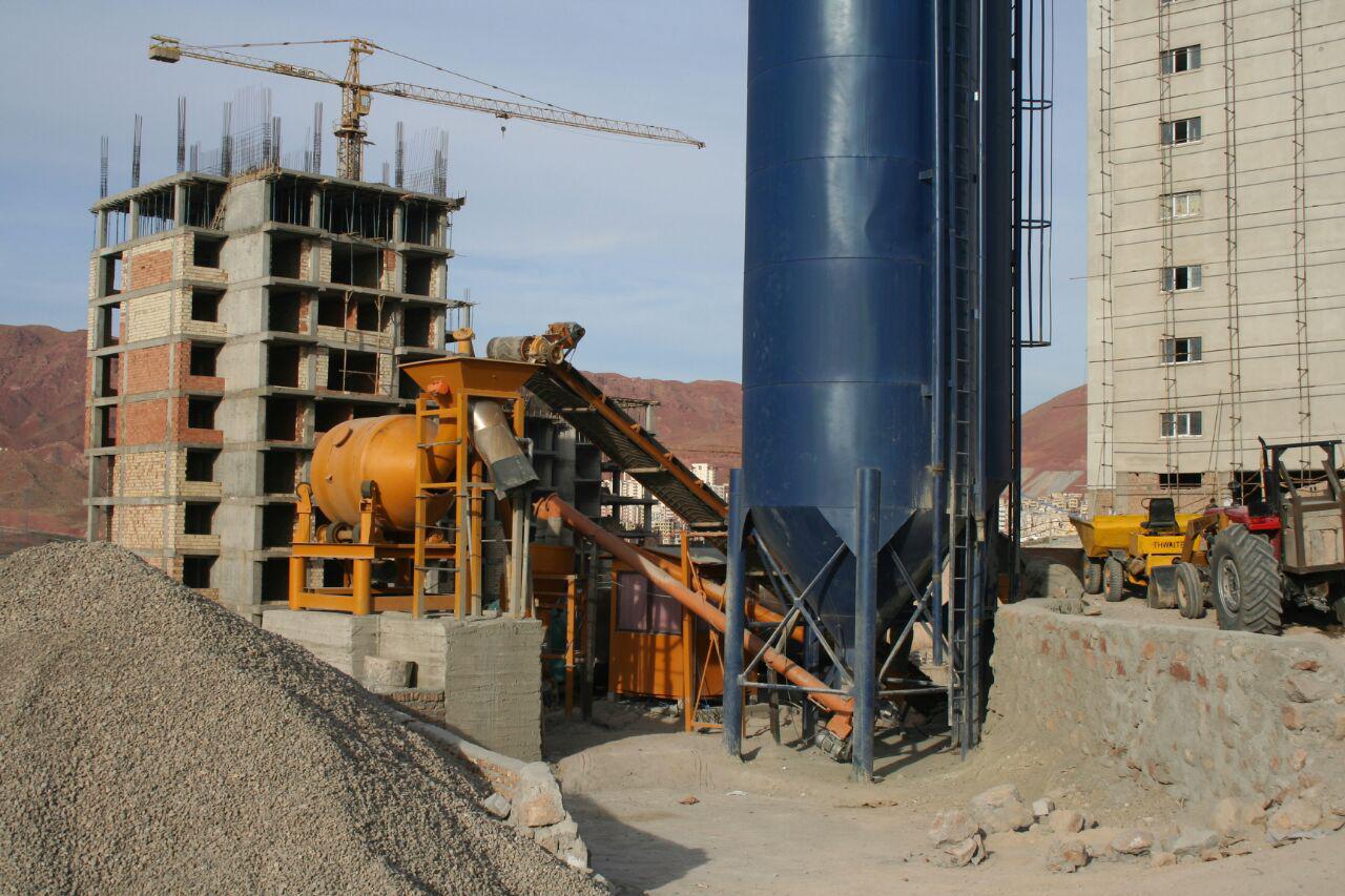 بچینگ پلانت ثابت تر ۳۰ متر مکعبی مدل BTH-WD0.5 – ایستگاه مرکزی بتن حرفه‌ای